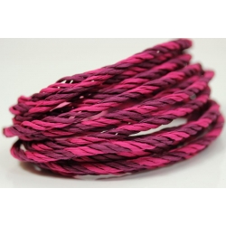 Papiergaren "Twee kleuren" 5 meter - magenta (019)
