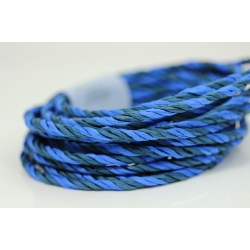 Papiergaren "Twee kleuren" 5 meter - blauw (026)