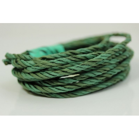 Papiergaren "Twee kleuren" 5 meter - licht groen (014)