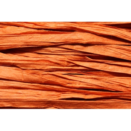 Papierband 15 meter - oranje (130)