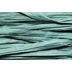 Papierband 15 meter - donker blauw/groen (029)