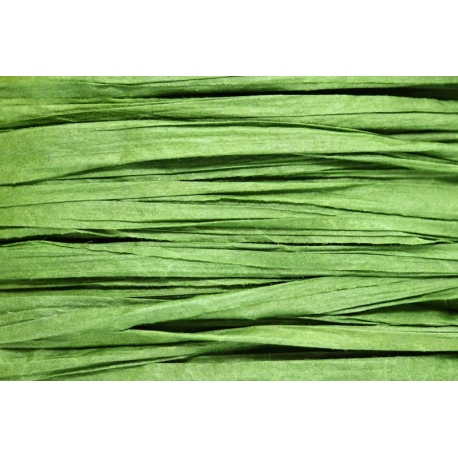 Papierband 15 meter - donker groen (023)