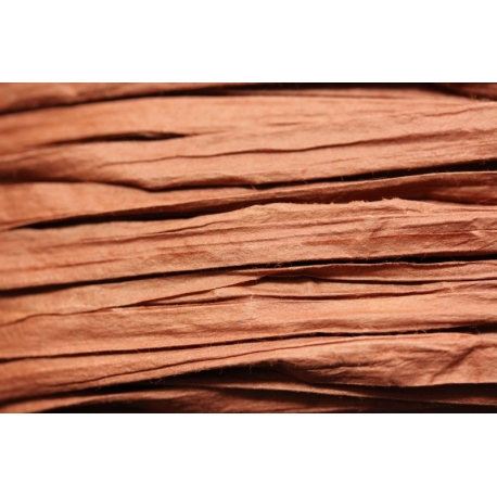 Papierband 15 meter - bruin (017)