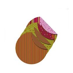 Helsinki, vouwpapier 10 cm rond (tweezijdig)