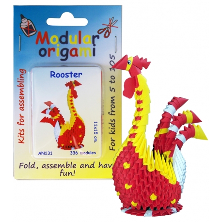 Origami 3D - Kalkoen
