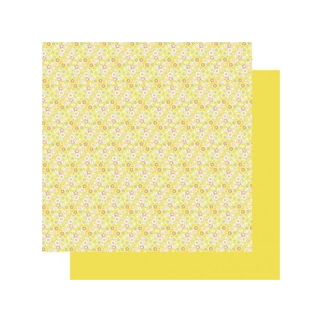 Origami papier 15x15 cm - dubbelzijdig zomerse weide