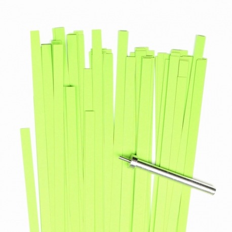 Filigraan papier - 5 mm - lime groen