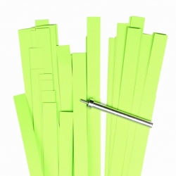 Filigraan papier - 10 mm - lime groen