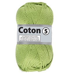 Coton 5 - fris groen (071)