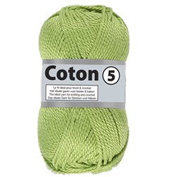 Coton 5 - fris groen (071)