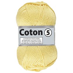 Coton 5 - geel (510)