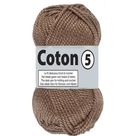 Coton 5 - bruin (110)