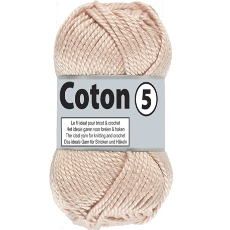 Coton 5 - poeder roze (214)