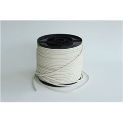 Gevlochten katoentouw - 5 mm - 1 meter touw