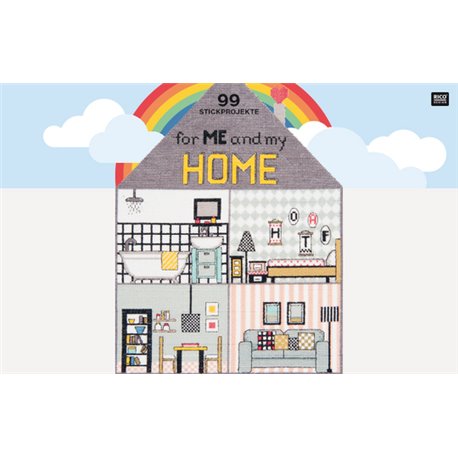 99 Stickprojekte – for me and my Home (Duits talig)