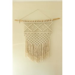 Macramé wandkleed - Monschau - 1,22 x 1,06 m