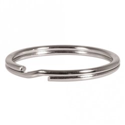 Sleutelhanger ring - metaal - 30 mm