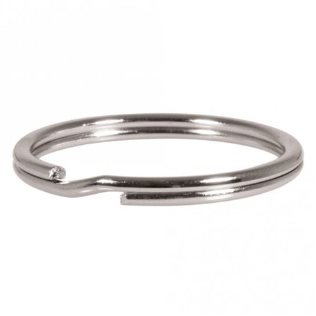 Sleutelhanger ring - metaal - 30 mm