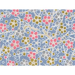 Washi papier motief bloemen - JP0511