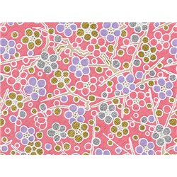 Washi papier motief bloemen - JP0512