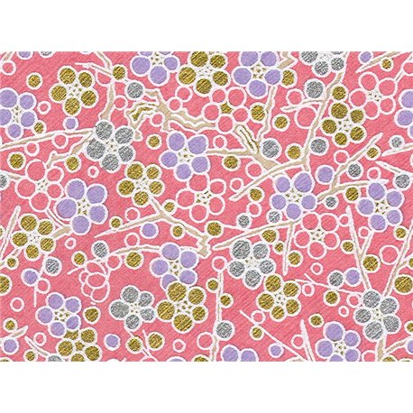 Washi papier motief bloemen - JP0512