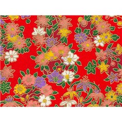 Washi papier motief bloemen - JP0535