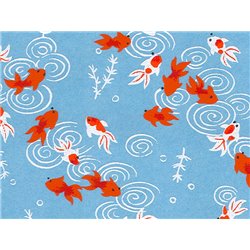 Washi papier motief vissen - JP0503