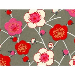 Washi papier motief bloemen - JP0561