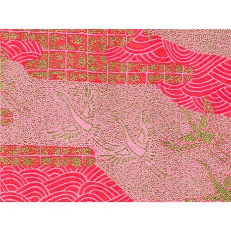 Washi papier motief kraanvogels - JP0608