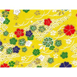 Washi papier motief bloemen - JP0680