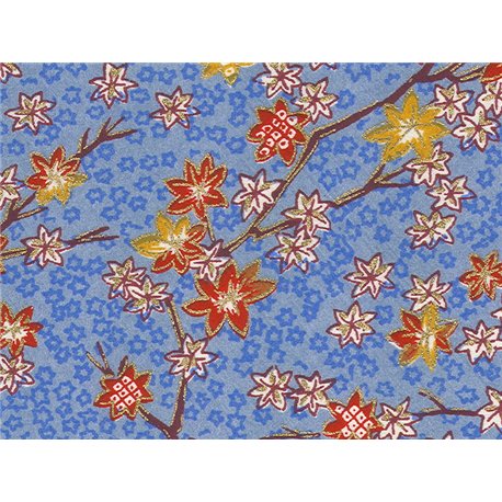 Washi papier motief bladeren - JP0690