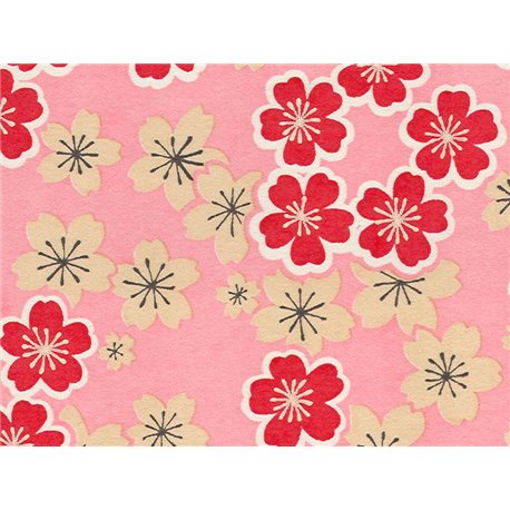 Washi papier motief Sakura bloemen - JP0700