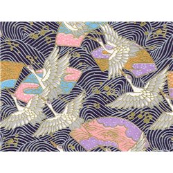 Washi papier motief kraanvogels - JP0770