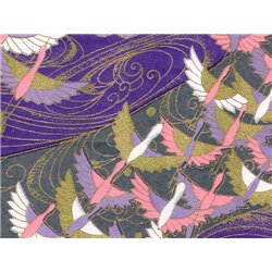 Washi papier motief kraanvogels - JP0800