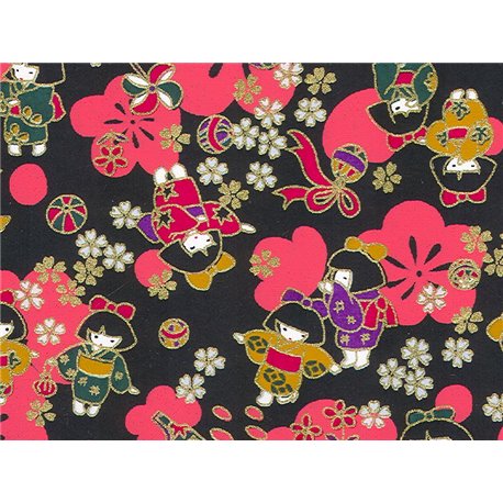 Washi papier motief Geisha's - JP0840
