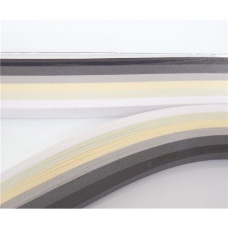 Filigraan papier zwart wit ~ 13mm