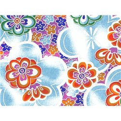 Washi papier motief bloemen - JP0880
