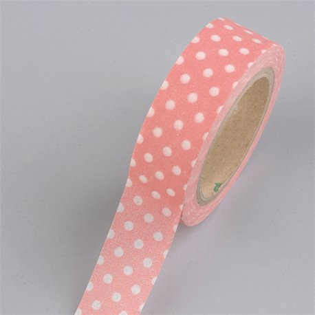 Masking Tape - Stippen rosa