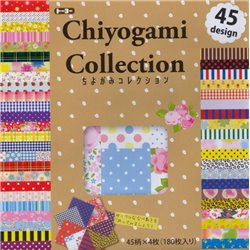 Origami papier 15x15 cm - Chiyogami collectie