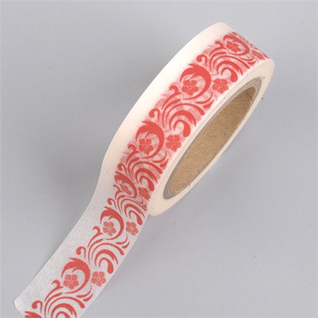 Masking Tape - Ornament rood