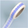 Masking Tape - Bloemenrand violet