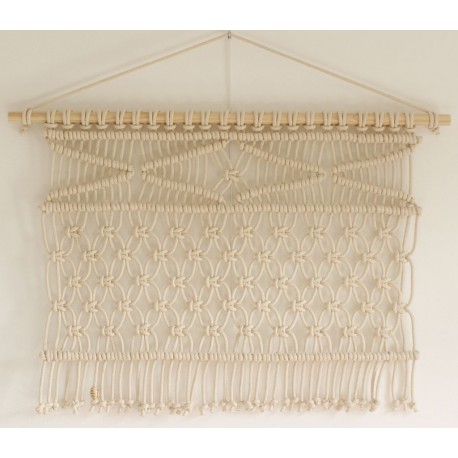 Pakket macramé Wandkleed Groot (ca. 110 x 75 cm) - DIY