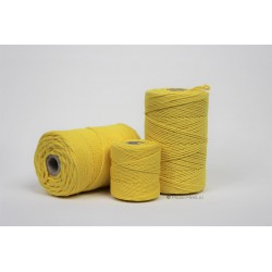 Eco Cotton Twine - Geel - 1 mm