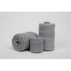 Eco Cotton Twine - Muis Grijs - 1 mm