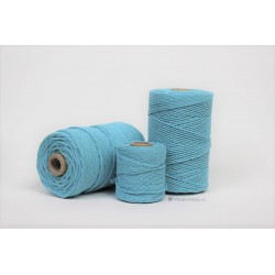 Eco Cotton Twine - Azuur Blauw - 1,5 mm