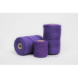 Eco Cotton Twine - Paars - 1,5 mm
