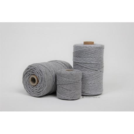 Eco Cotton Twine - Muis Grijs - 2,2 mm