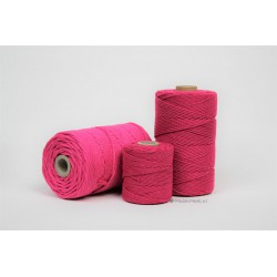 Eco Cotton Twine - Donker Rose - 2,2 mm