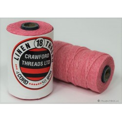gewaxt linnen 18/4 - licht roze