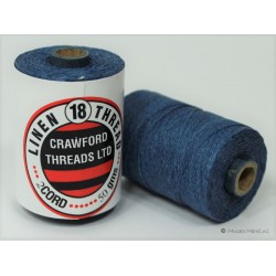 gewaxt linnen 18/2 - konings blauw